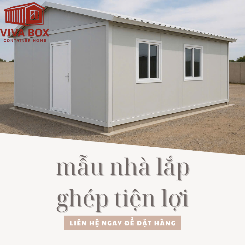 Nhà Container 20 Feet 50 Triệu